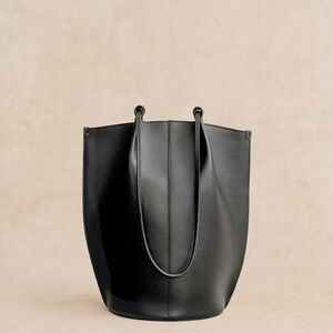 Sezane Romie Bag Smooth Black - Size TU